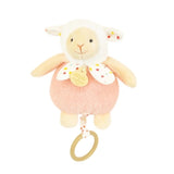 Zenélő Plüss Bárány 20cm Korall Doudou