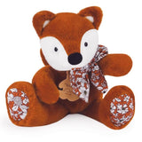 Plüss róka, Copains Calins, 20 cm, barna, Doudou