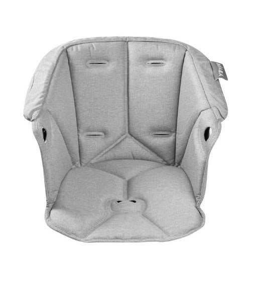 Scaun înalt Up&Down, material textil, gri