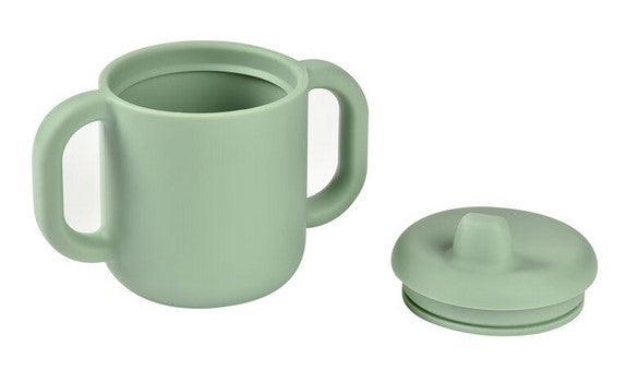 Cupă din silicon Beaba – Verde/Salvie