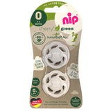 Залъгалка Сив,бежов Green Новор.латекс Nip