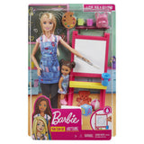 Gjm29 Barbie Festő Tanár Játékszett Mattel