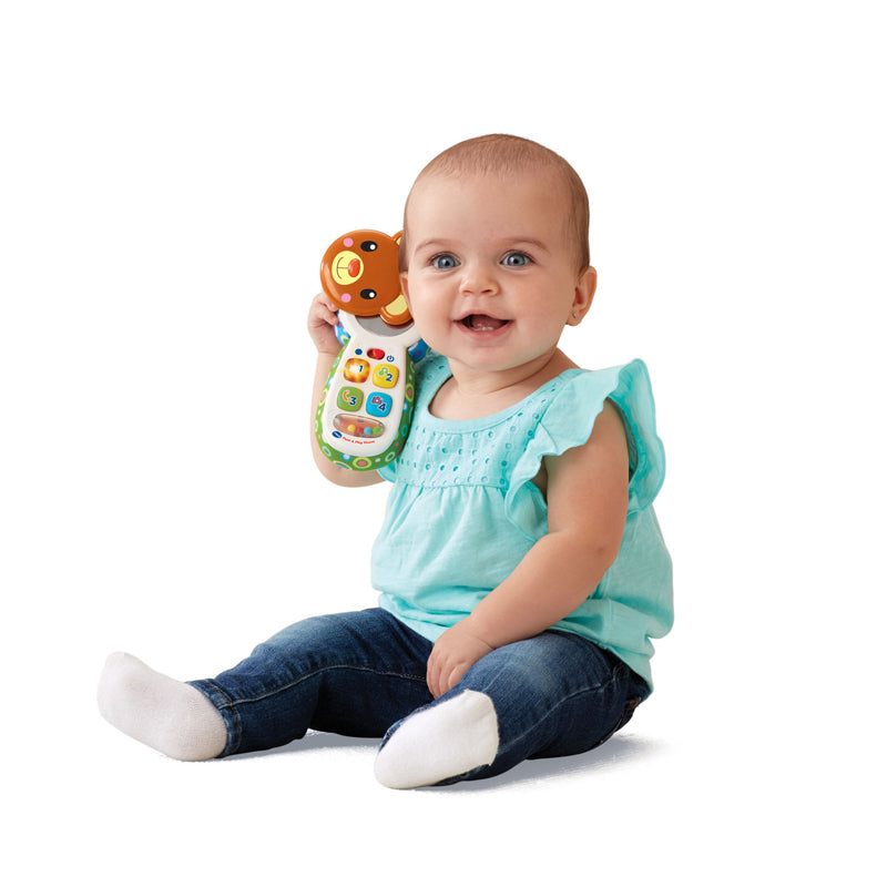Vtech Kék Mackó Zenélő Bébi Telefon