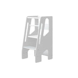 Обучителна Помощна Кула Монтесори Бял Baby