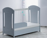 Детска Кошара Gucio С Чекмедже 60 120см Цвят: Сив Baby