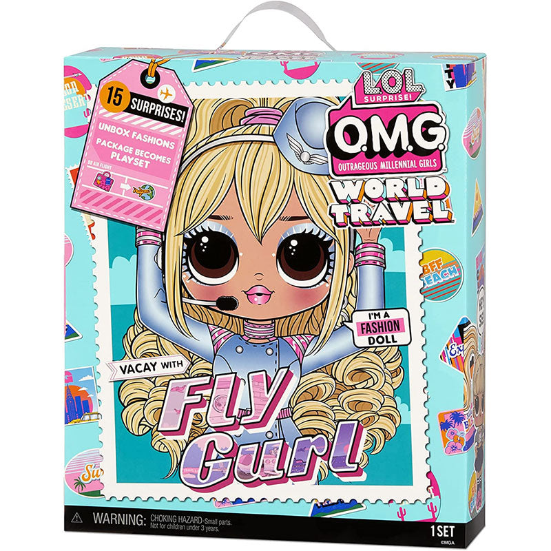 Kукла L.o.l. Surprise Omg Travel Fly Gurl Mga