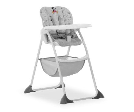 Детско Столче За Хранене Hauck Sit N Fold Mickey Mouse Сиво
