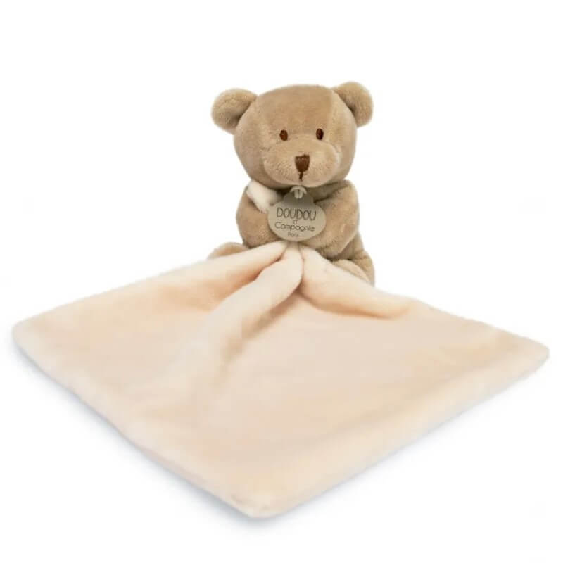 Плюшен Мечка С Кърпичка 10см Doudou