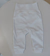 Pantaloni de bebeluși Galix-Knit 56cm Ecru