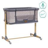 Pătuț de dormit împreună cu Fillikid Air - Gri