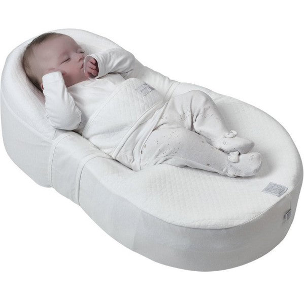 Анатомично Гнездо Cocoonababy® Бяло Fleur De Coton®
