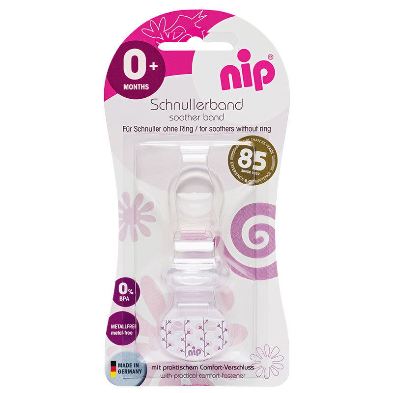 37001 Държач За Залъгалка Розов --- BebeMama