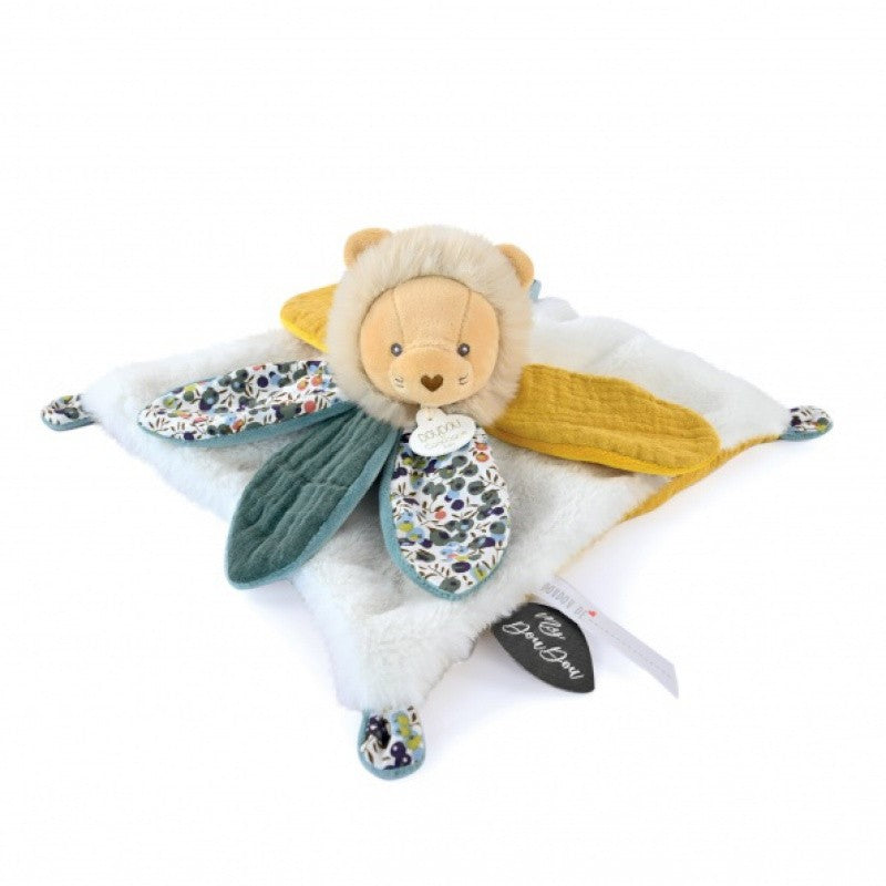 Plüss oroszlán ölelgetéshez Bohaime 25cm Doudou