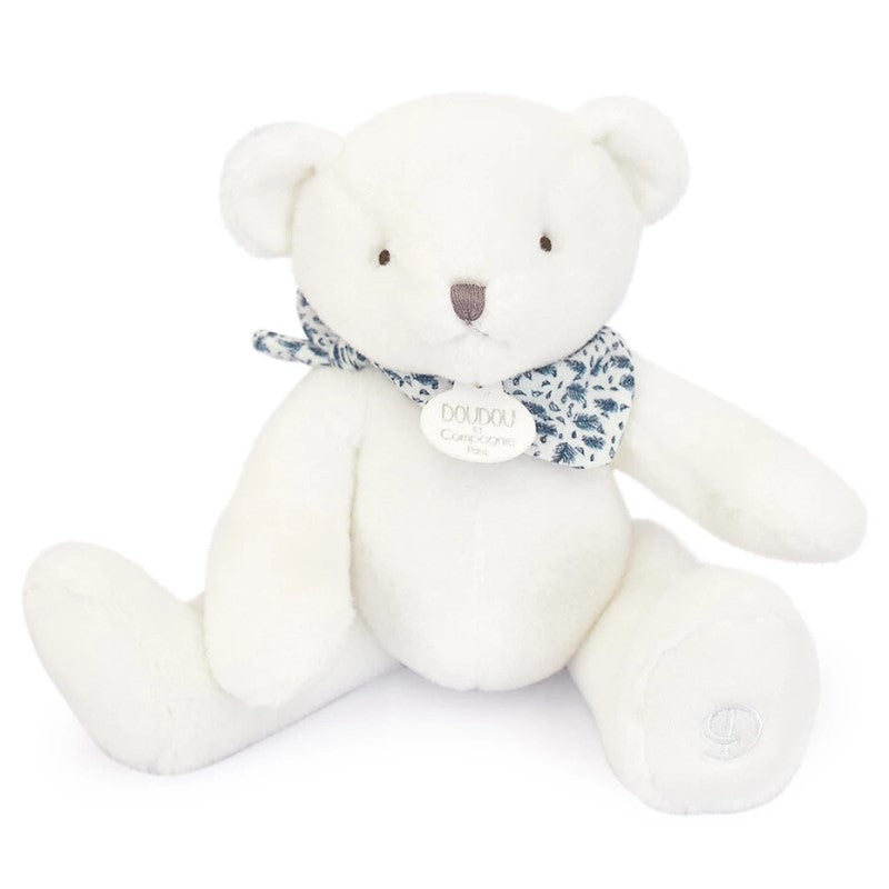 Плюшено Мече Бял 25см Doudou