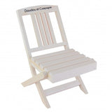 Мини Дървен Градински Стол 14x17x20см Doudou