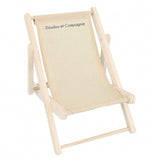Мини Дървен Шезлонг 17x22x19см Doudou