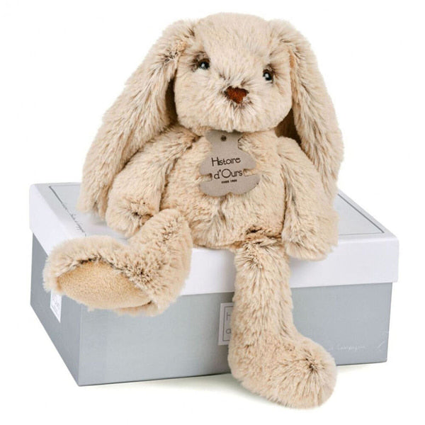 Плюшен Заек Cuddly Buddies Beige 25см Doudou