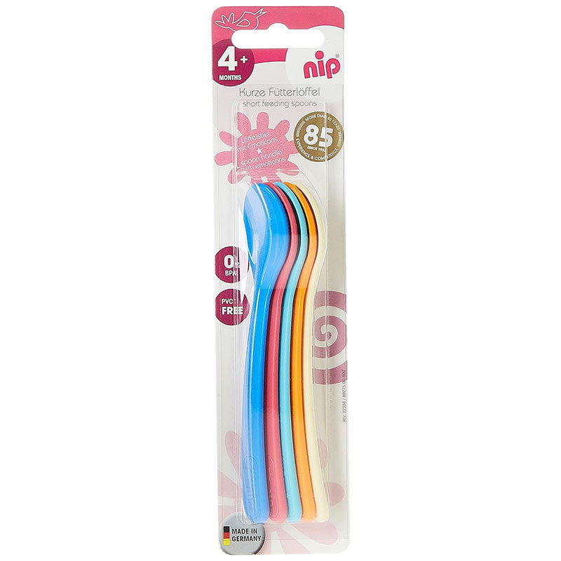 37078 Лъжички За Хранене 5 Бр.Nip --- BebeMama