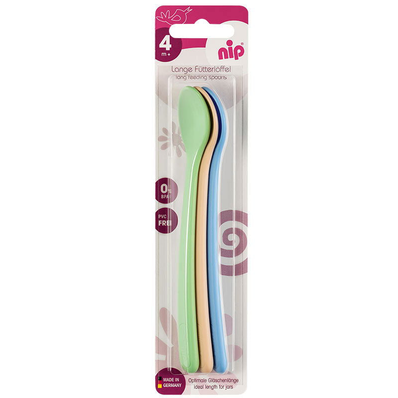 37079 Лъжички За Хранене 3 Бр.Nip --- BebeMama