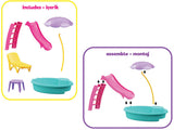 Басейн С Пързалка И Аксесоари На Линда 32Х27Х10 За Размер Кукли Тип Барби
