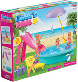 Басейн С Пързалка И Аксесоари На Линда 32Х27Х10 За Размер Кукли Тип Барби