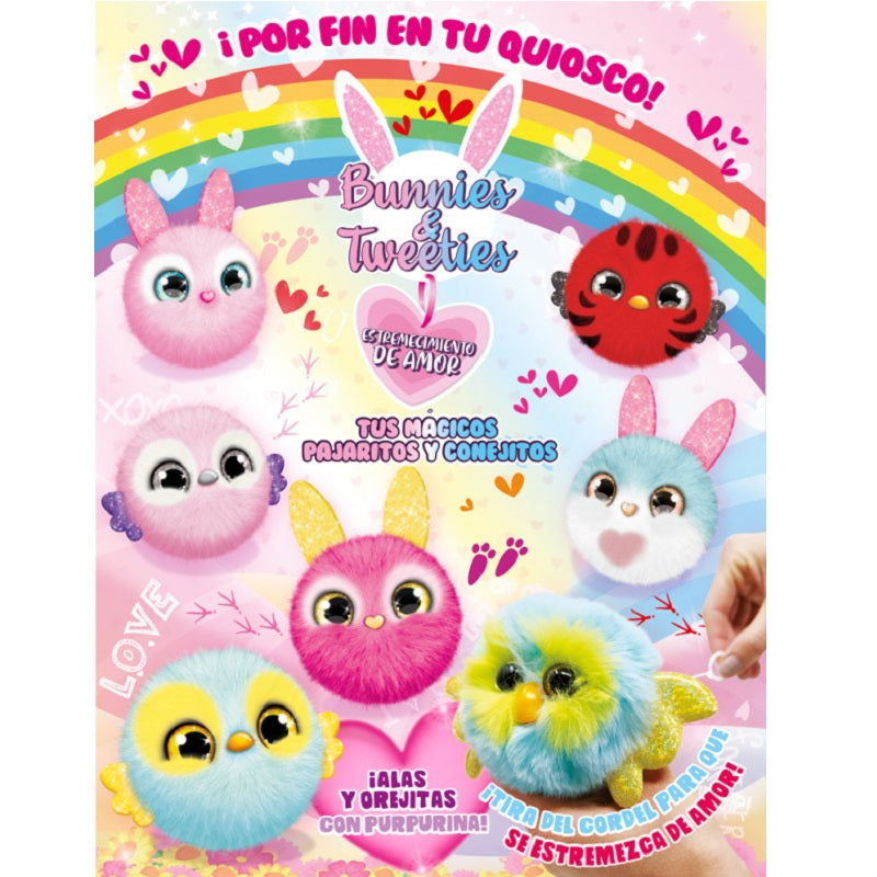 Bunnies & Tweeties Плюшено Животинче Изненада Sbabam