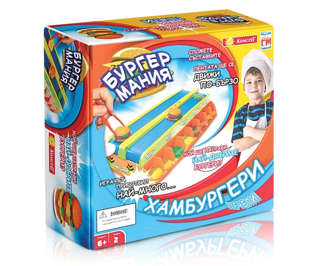 Забавна Игра Бургер Мания
