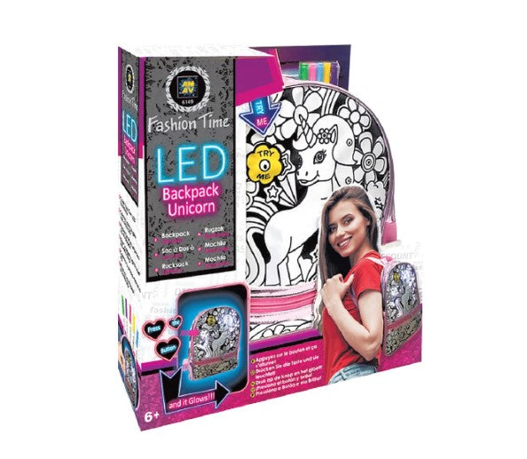 Rucsac de colorat cu lumină LED