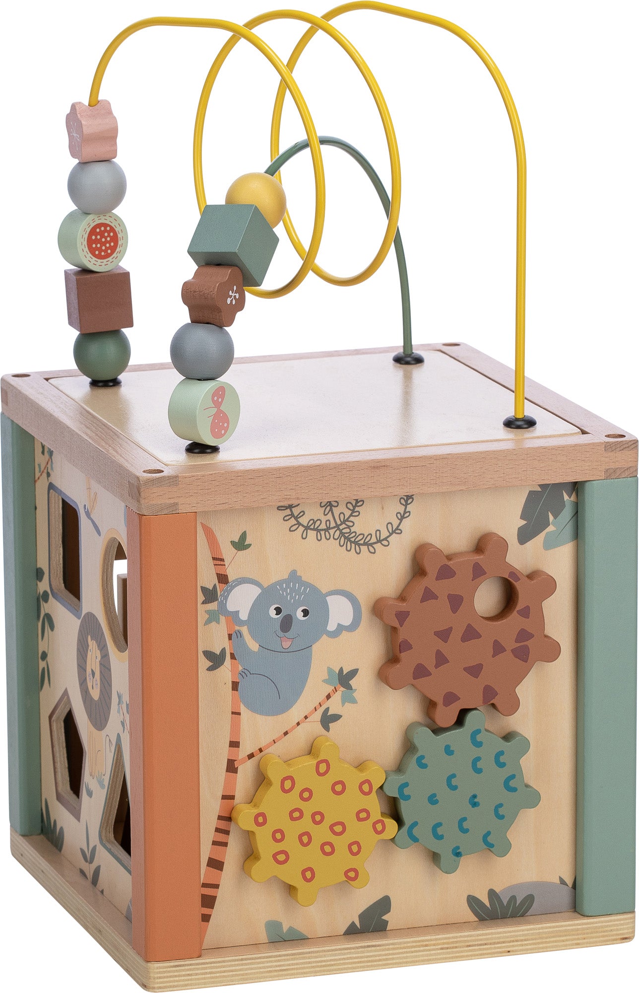 Free2Play Дървен Куб Обучителен