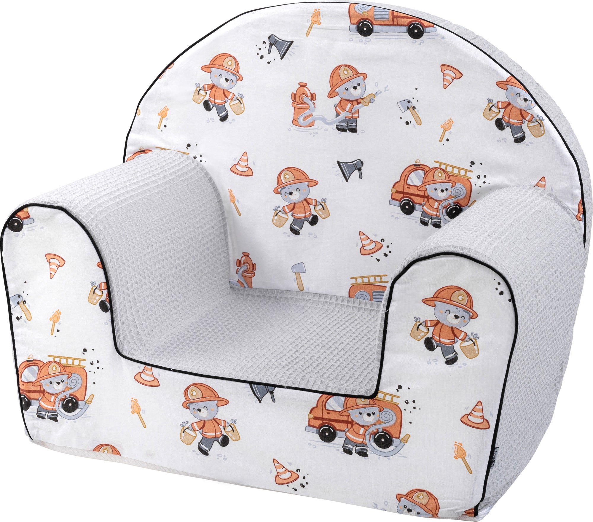 Fotoliu pentru copii Bubaba, pompier