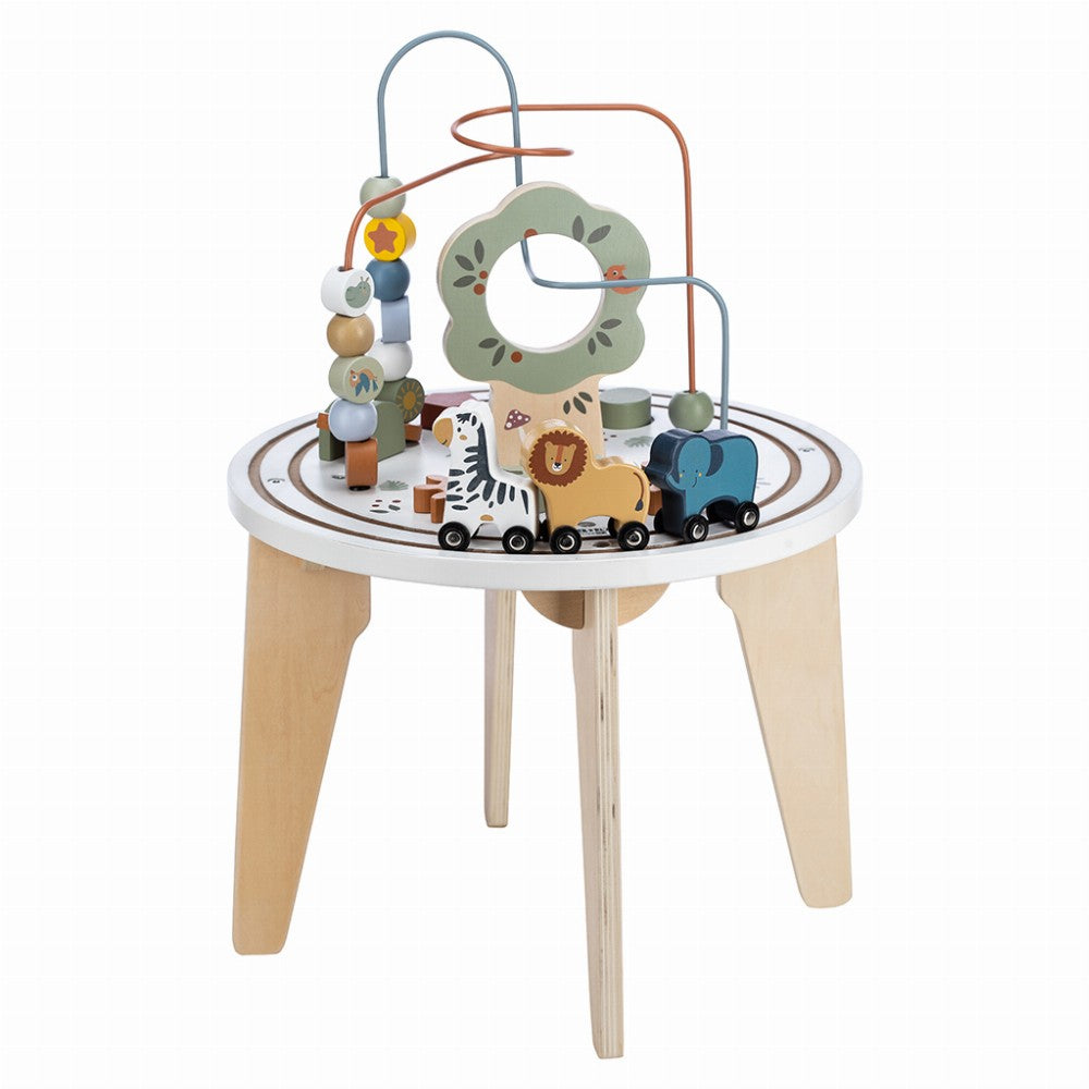 Free2play Масичка За Игра Дървена Обла Freeon