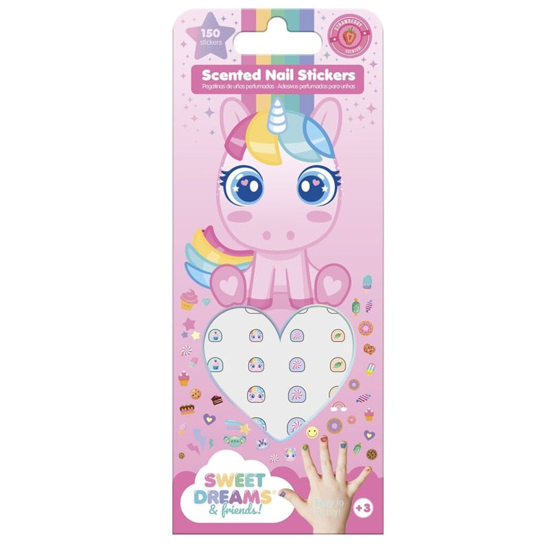 Sweet Dreams Ароматни Стикер За Нокти Strawberry Kids Licensing