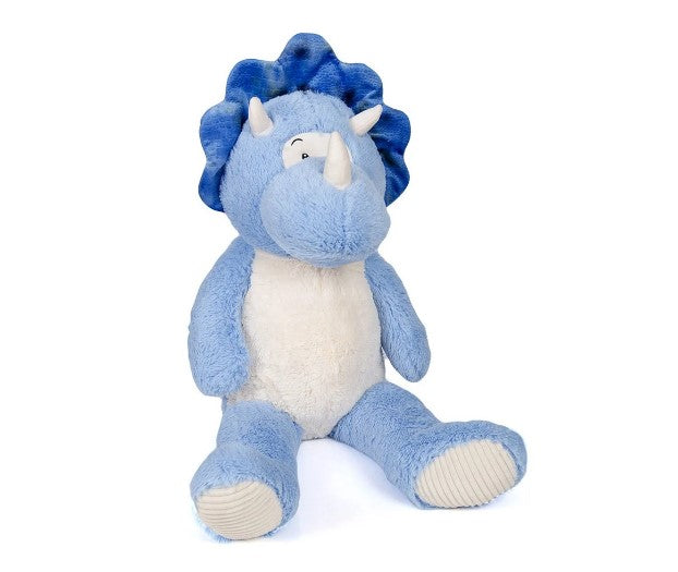 Плюшен Динозавър Трицераптос 100 См Син - Меки Играчки - Comsed - BebeMama