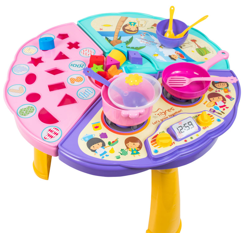 Маса За Игра Разглобяема С Всички Играчки И Табли В Кутия 59Х35Х19