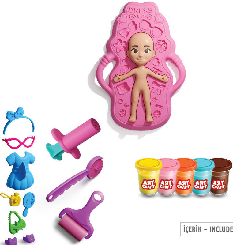 Set plastilină design vestimentar 37x26x6