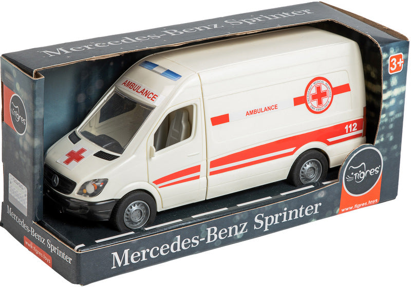 Мерцедес Микробус Спринтер Линейка С Отварящи Врати 28Х13Х11 И Подвижен Волан