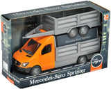 Мерцедес Микробус Спринтер Товарен С Ремарке Отварящи Врати 28Х18Х10 И Подвижен Волан