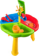 Маса За Игра С Вода И Пясък Разглобяема 59Х59Х46