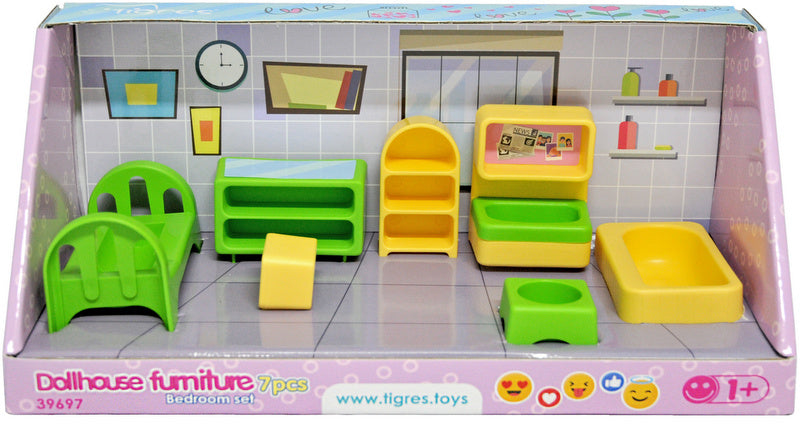 Детска Стая За Малки Кукли 7 Ел. 30Х13Х13