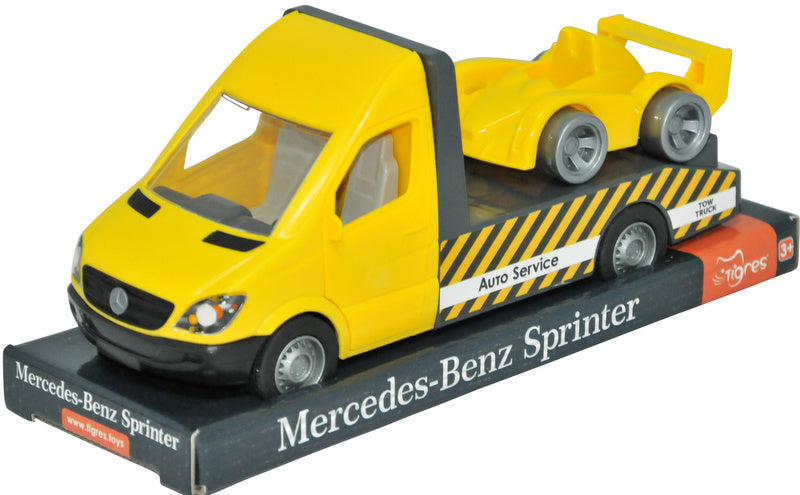 Мерцедес Микробус Спринтер Пътна Помощ Отварящи Врати И Подвижен Волан 28Х12Х10