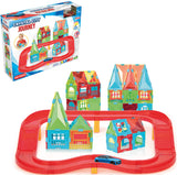 Constructor Crystal Color Puzzle Journey cu mașină metalică, 240 de piese, 40 x 31 x 9 cm