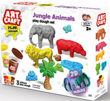 Set de plastilină Matrix 3D Animale din junglă 24X20X6