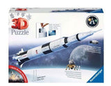3D Пъзел Ravensburger 440 Ел. - Ракета Apollo Saturn V --- BebeMama