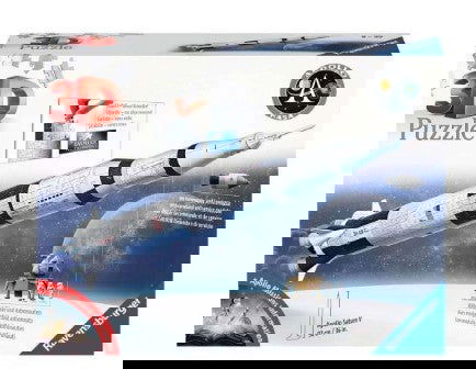 3D Пъзел Ravensburger 440 Ел. - Ракета Apollo Saturn V --- BebeMama
