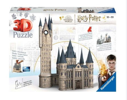 3D Пъзел Ravensburger 540 Ел. - Замъкът Хогуортс: Астрономическа Кула --- BebeMama
