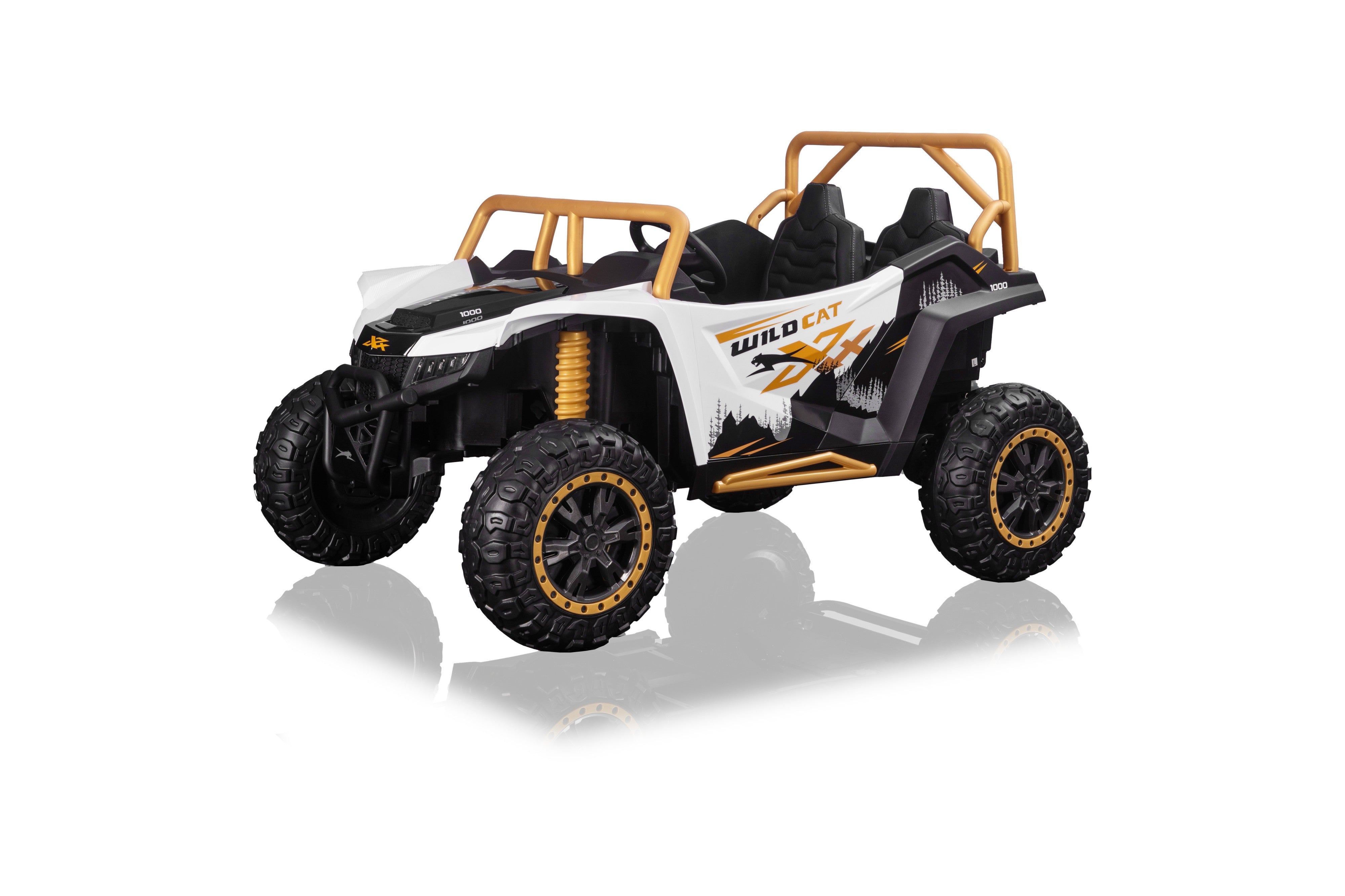 Акумулаторна Кола Licensed Arctic Cat White Kikkaboo