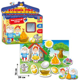 Магнитен Театър Кокошчицата И Златното Яйце19,5X16,7X4,5