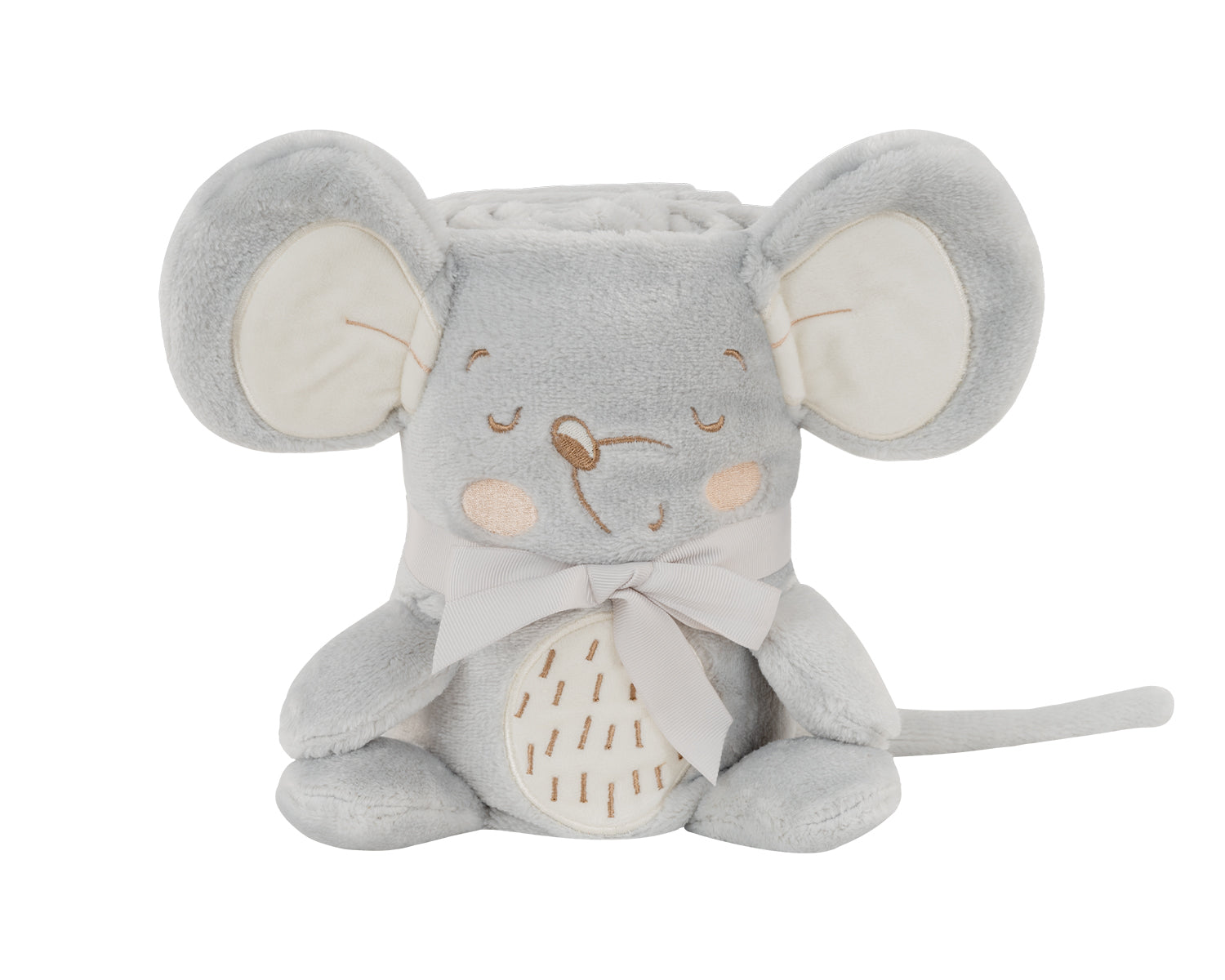 Бебешко одеяло с 3D бродерия Joyful Mice - Одеяла - Kikkaboo - BebeMama