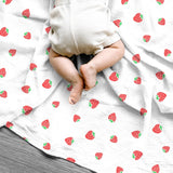 Бебешка Пелена Baby Dream 80 100см Фин Муселин Colours Strawberry Galix