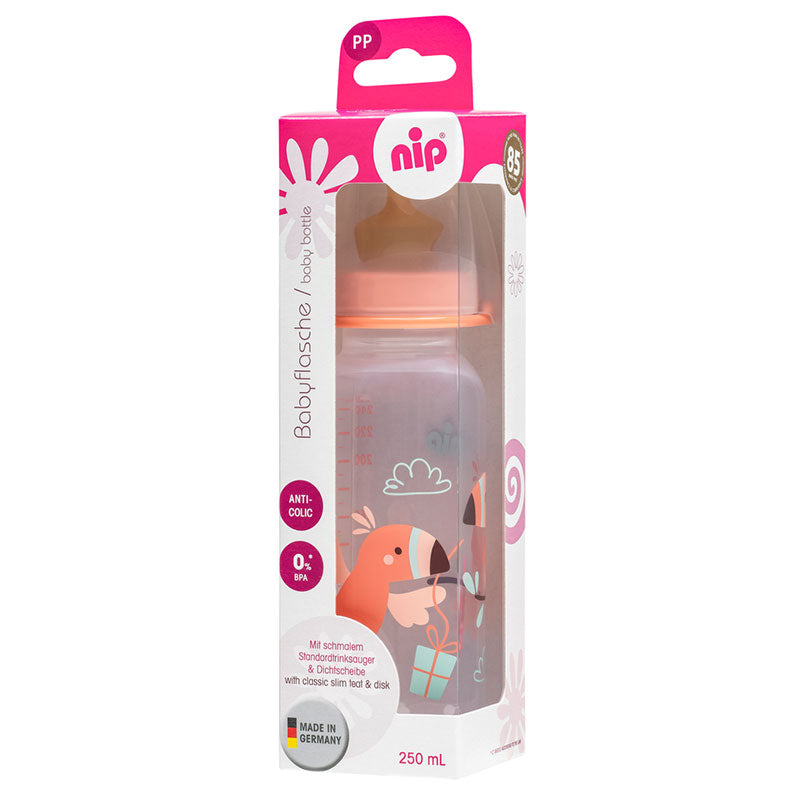 Sticlă PP 250 ml. Family Rubber 6M + Flow G